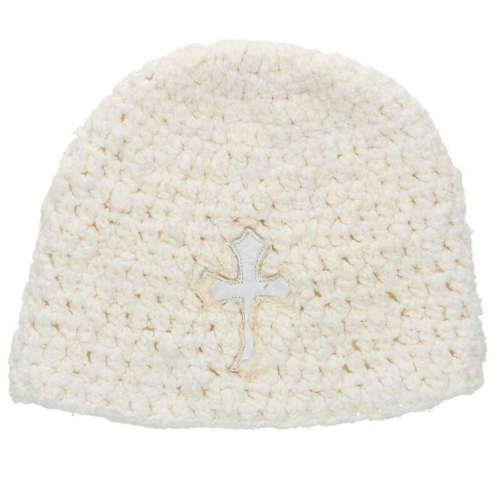 Chrome Hearts Chrome Hearts Cross Knit Beanie - image 1