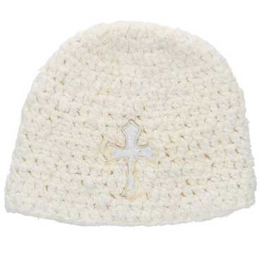 Chrome Hearts Chrome Hearts Cross Knit Beanie - image 1