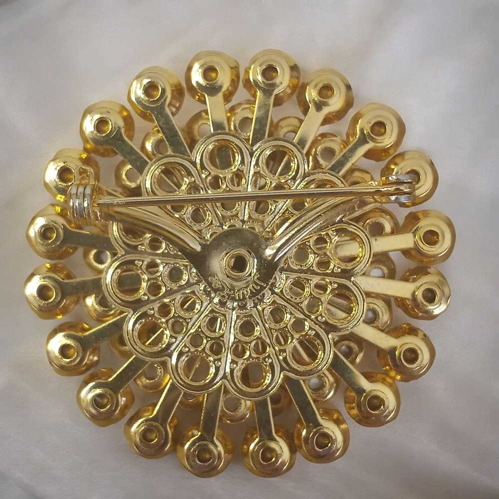 Vintage Vintage 1960's Judy Lee Signed Brooch - image 2