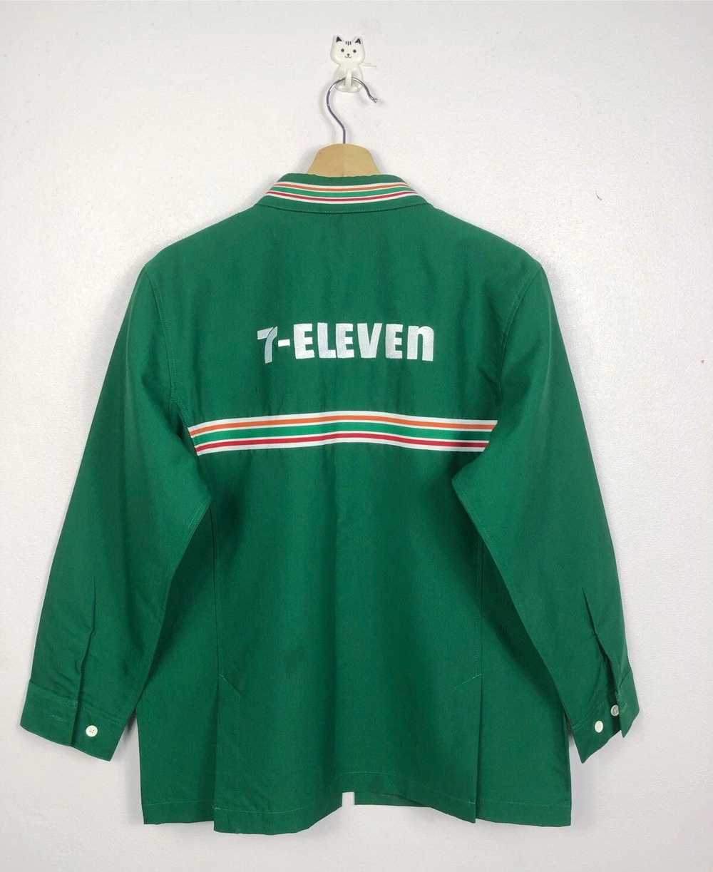 Rare × Vintage Rare Vintage 7 Eleven 7-11 LS Zipp… - image 7