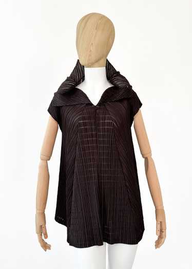 Issey Miyake Pleats Please Tunic Top - image 1