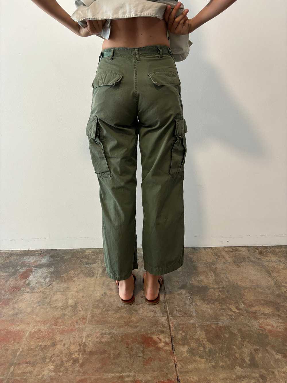 US Army Green Military Cargo Pants - image 3