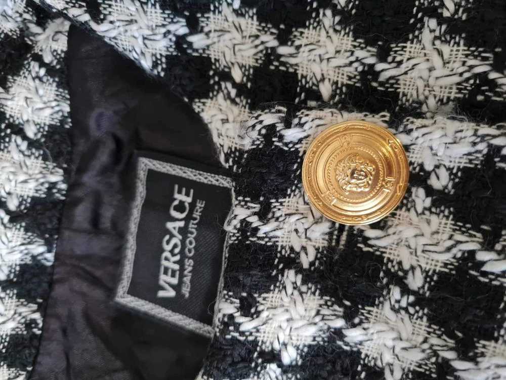 Versace Versace rare vintage 90s dress and jacket - image 6