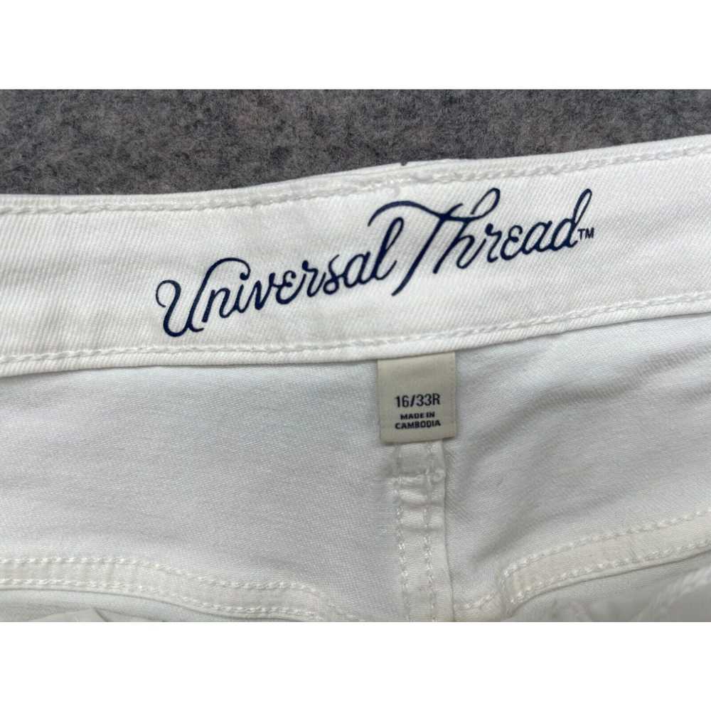 Vintage Universal Thread Jeans Size 16 White Butt… - image 3