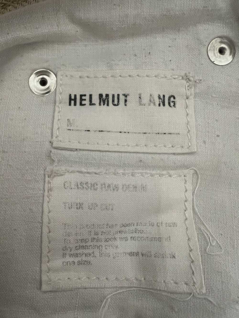 Helmut Lang HELMUT LANG 1998 TAN CLASSIC RAW VINT… - image 2