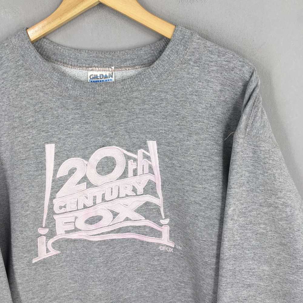 Hollywod × Movie Vintage 20th Century Fox Gray Sw… - image 2