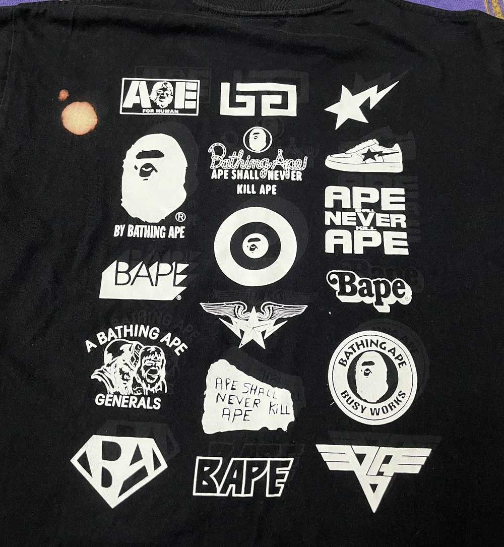 Bape Multi Logo Tee - image 3