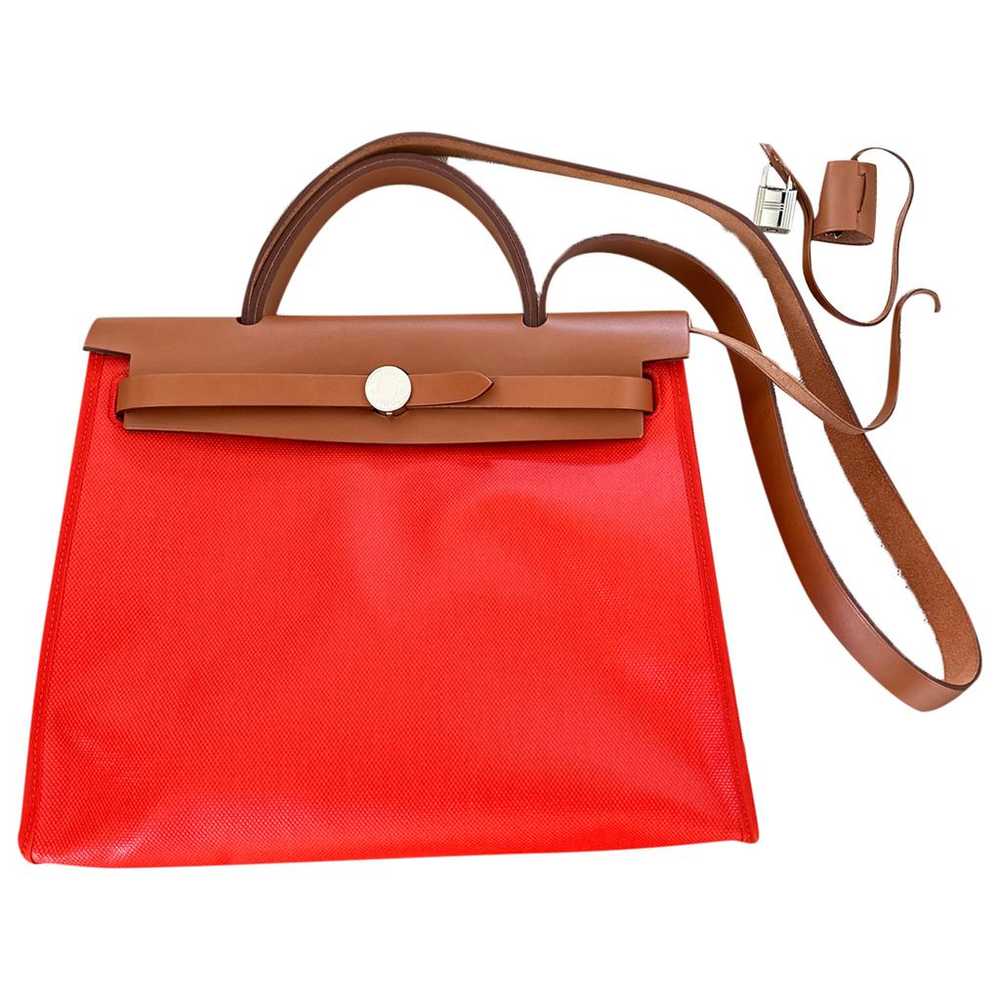 Hermès Herbag leather crossbody bag - image 1