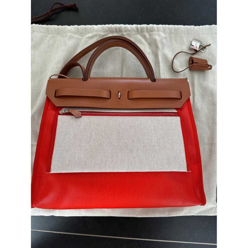 Hermès Herbag leather crossbody bag - image 2