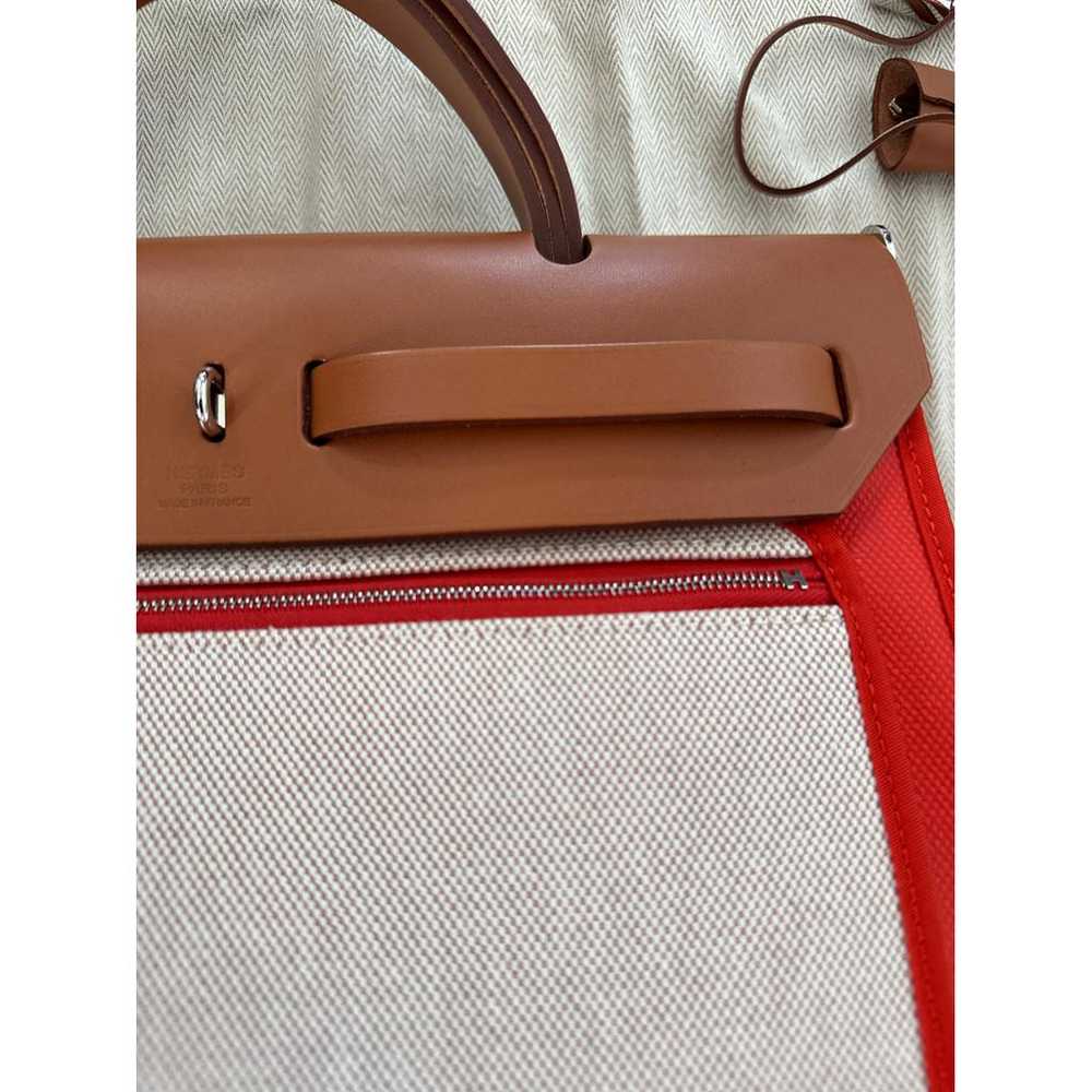 Hermès Herbag leather crossbody bag - image 3