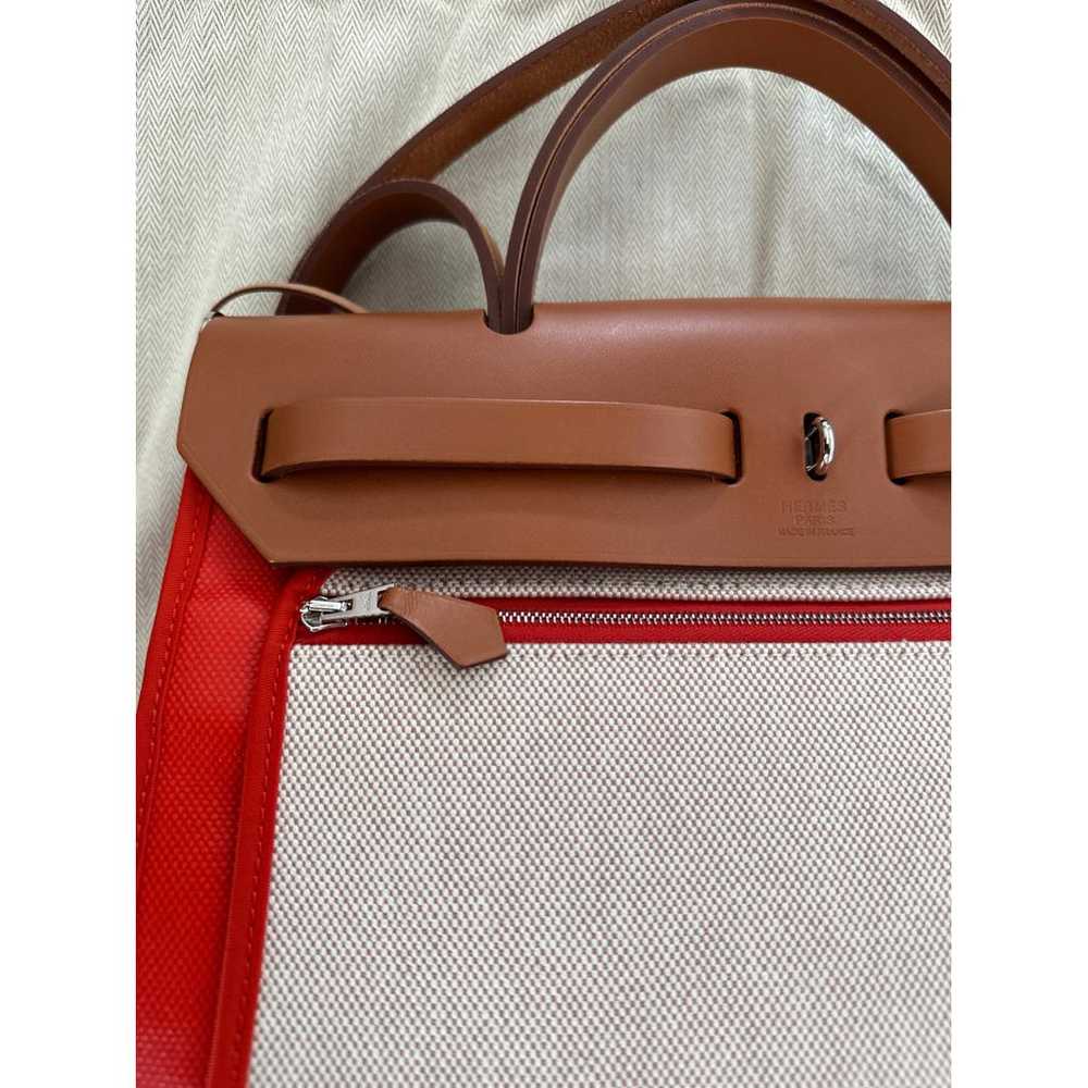 Hermès Herbag leather crossbody bag - image 4