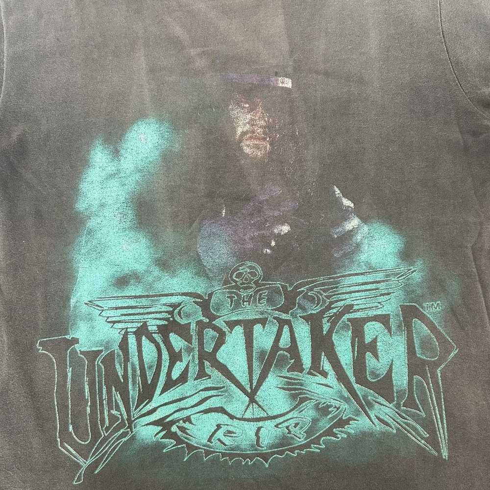 Vintage Vintage WWF WWE Undertaker Wrestling Shirt - image 4