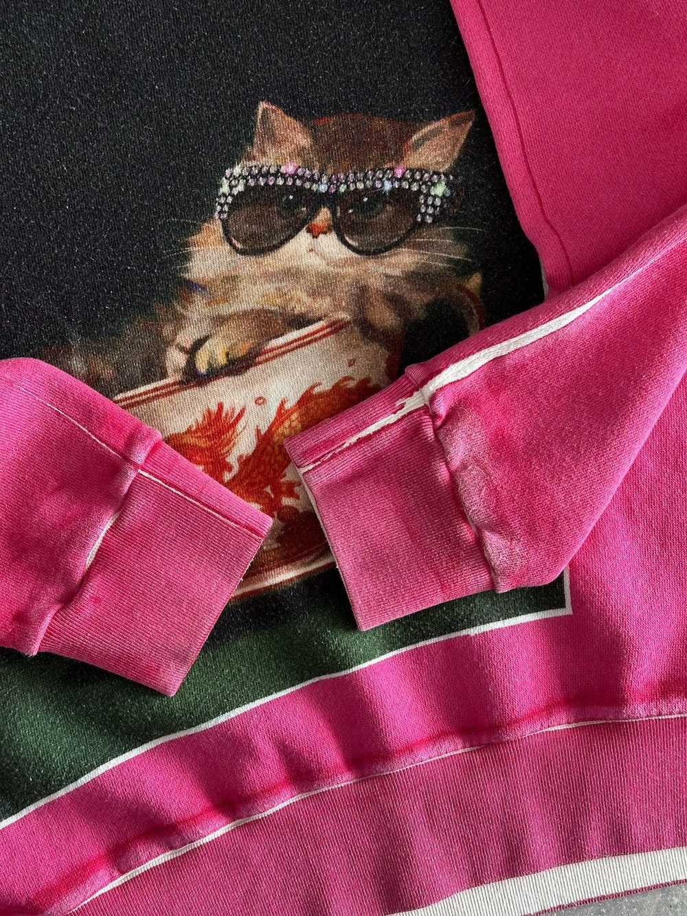 Gucci Gucci Ignasi Monreal Print Pink Cat Teacup … - image 2