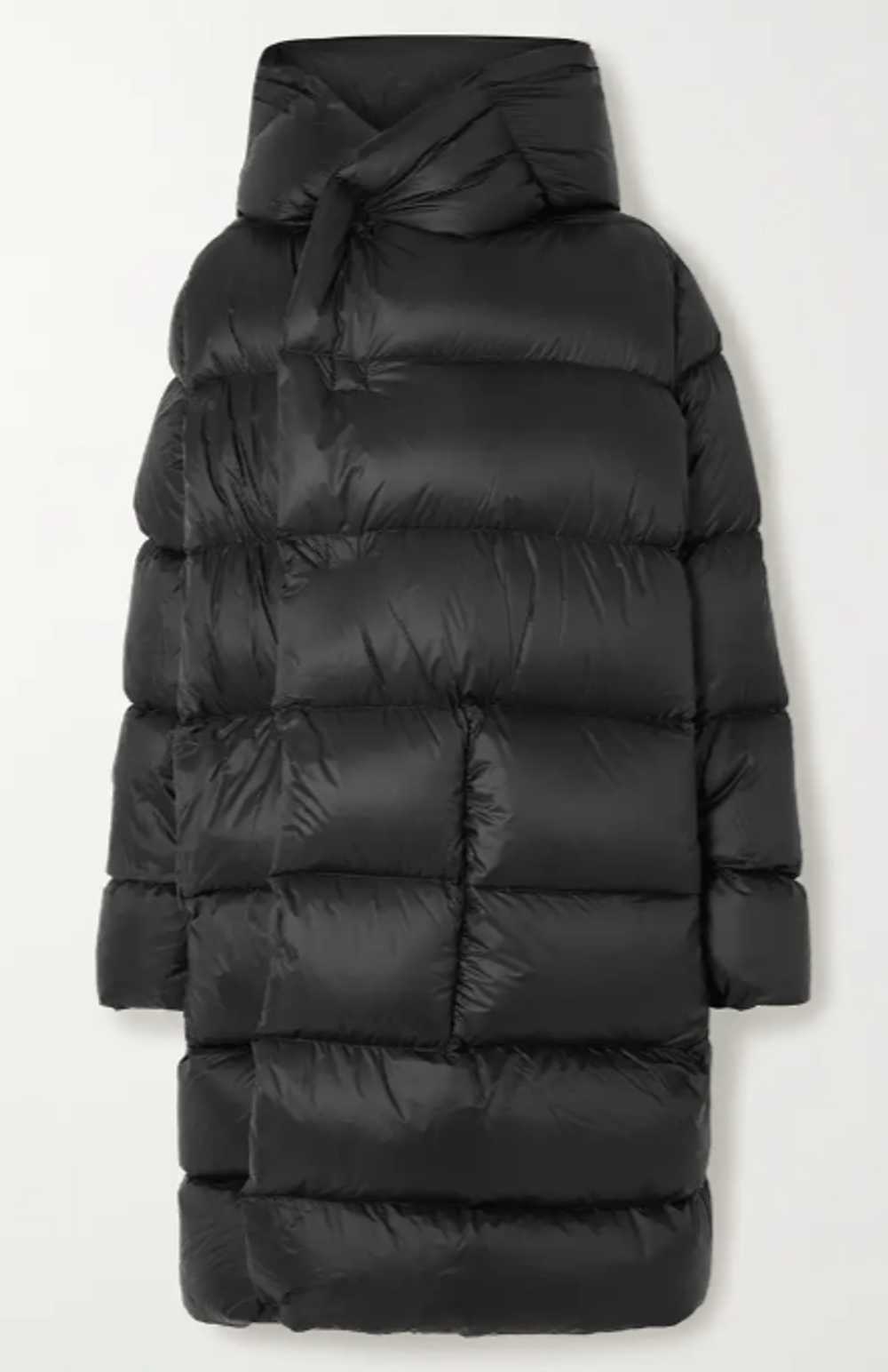 Rick Owens Black LS Liner Down Coat / Puffer - image 1