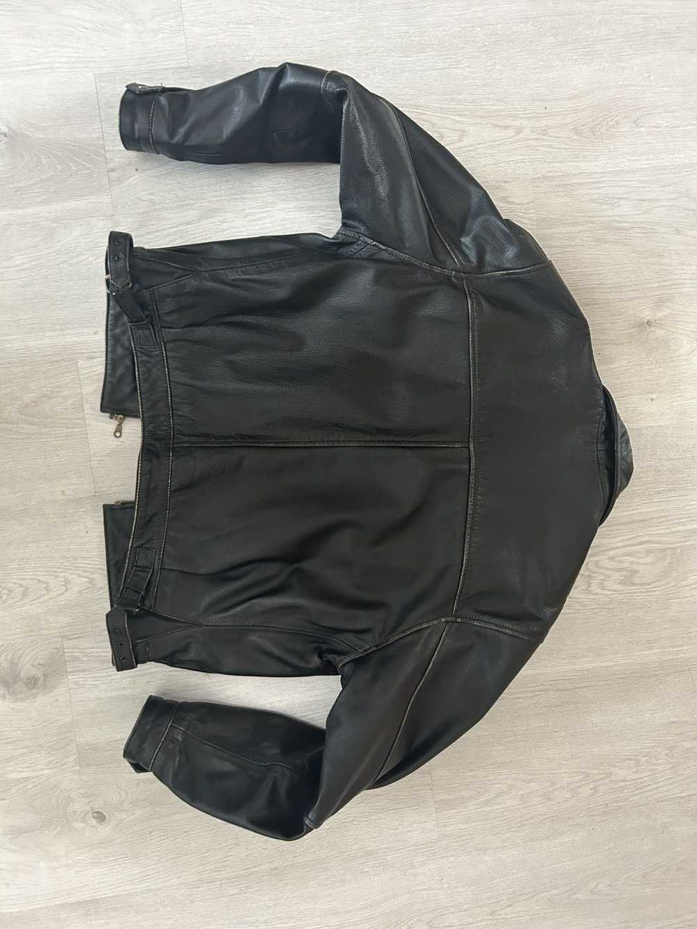 Genuine Leather × Leather Jacket × Vintage VINTAG… - image 5