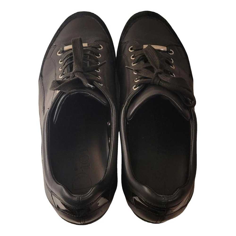 Dior Homme Hardior leather low trainers - image 1