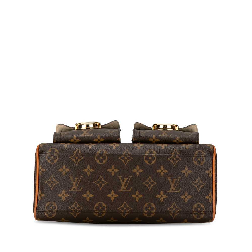 Brown Louis Vuitton Monogram Manhattan PM Handbag - image 4