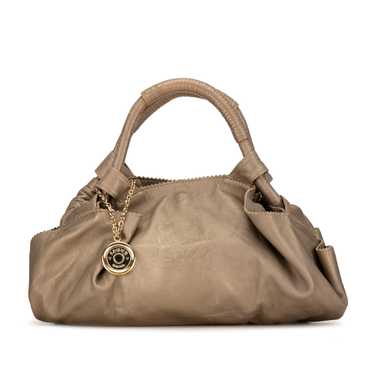 Tan LOEWE Nappa Aire Handbag