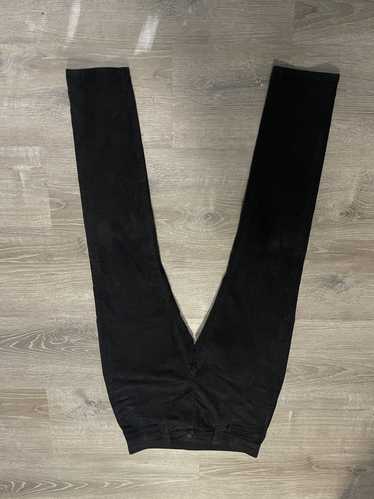 Uniqlo Corduroy Pants Black Chino 30x30 Elastic Sl