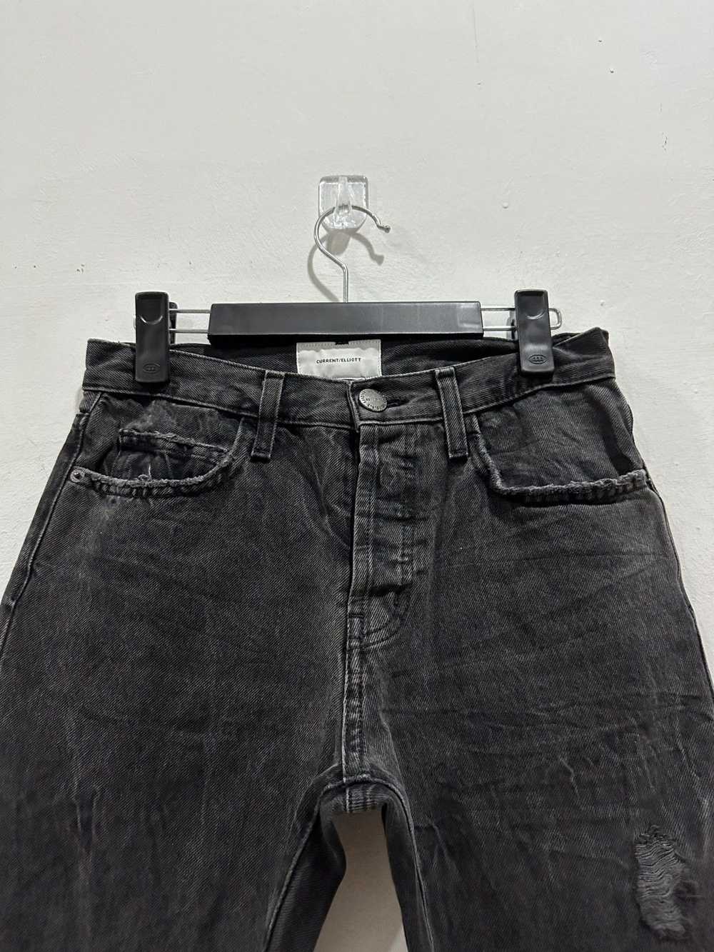 Current Elliott × Distressed Denim × Made In Usa … - image 8