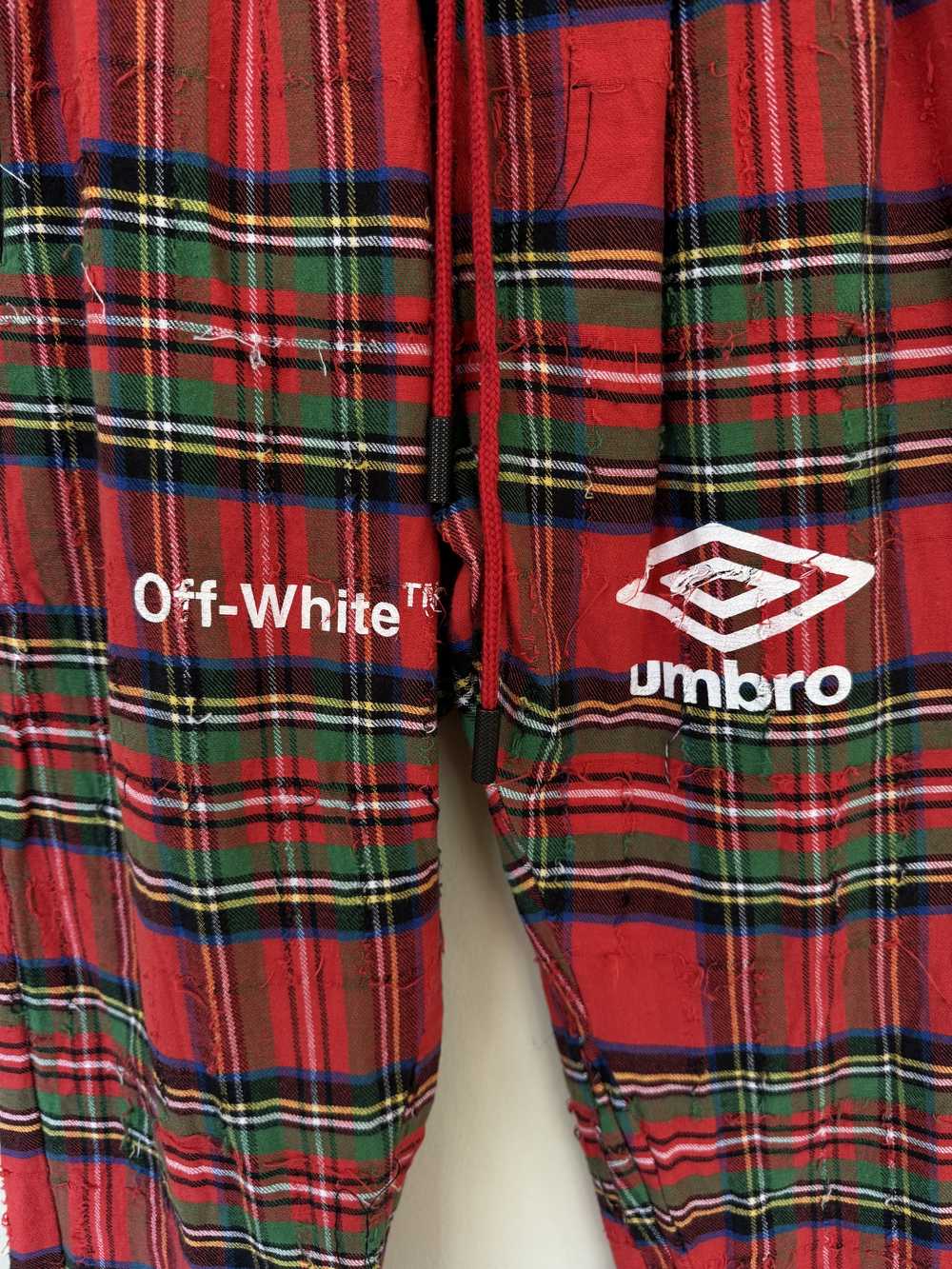 Off-White × Umbro Off White x Umbro Plaid Pants - image 3