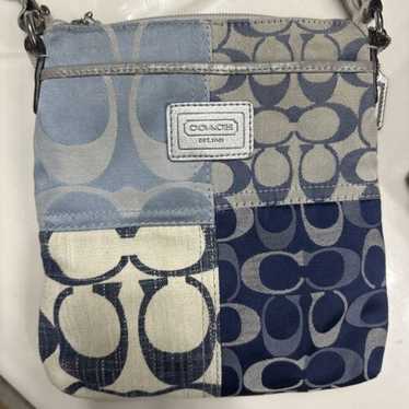 Coach denim poppy shoulder - Gem