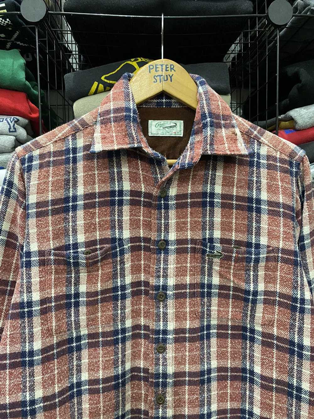 Flannel × Japanese Brand × Vintage Vintage crocod… - image 2