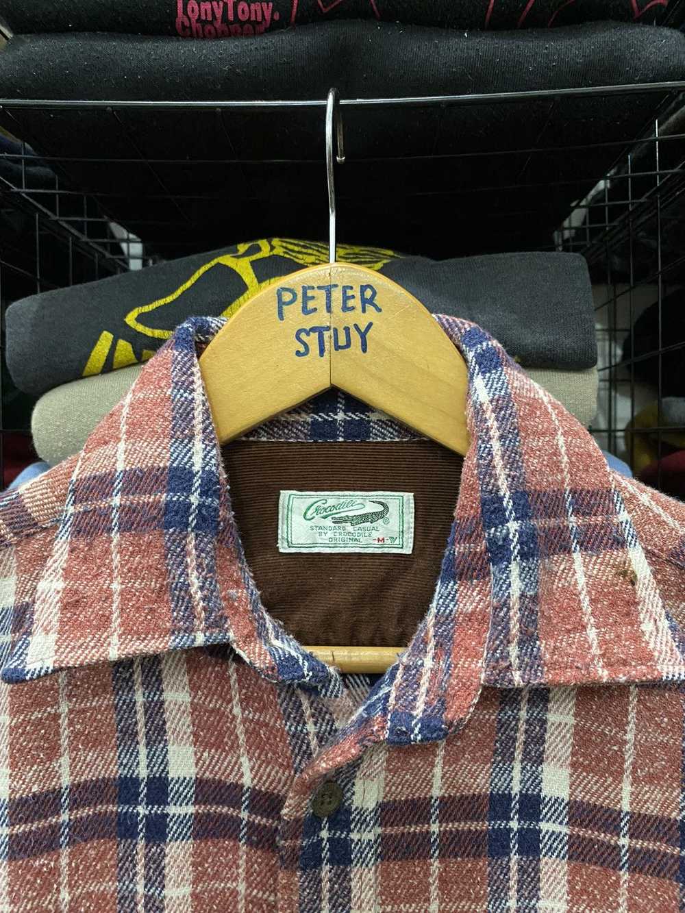 Flannel × Japanese Brand × Vintage Vintage crocod… - image 5