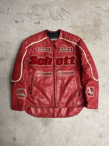 Schott Vintage Schott Formula One Racing Leather M