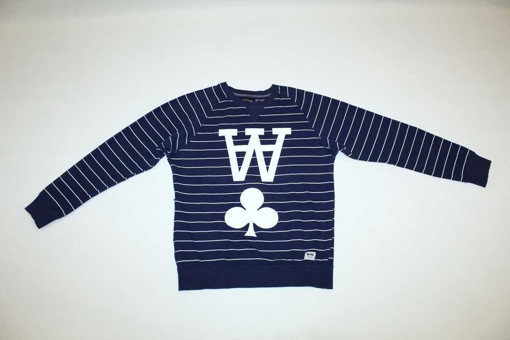 Streetwear × Wood Wood Wood Wood Big Logo Striped… - image 2