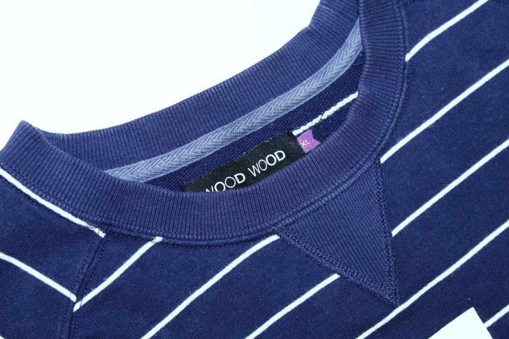 Streetwear × Wood Wood Wood Wood Big Logo Striped… - image 4