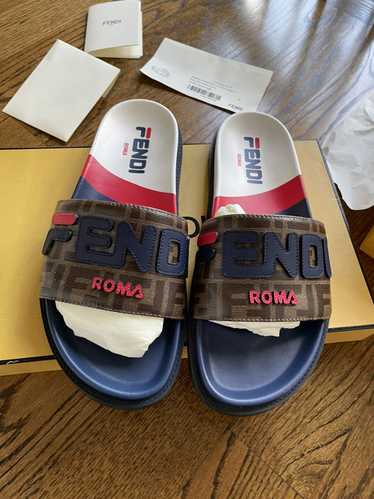 Fila fendi slides on sale