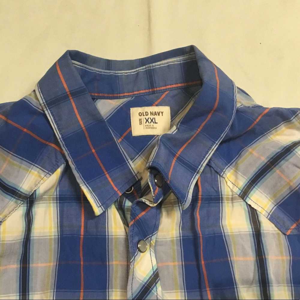 Old Navy Old Navy Plaid Button Down - image 3