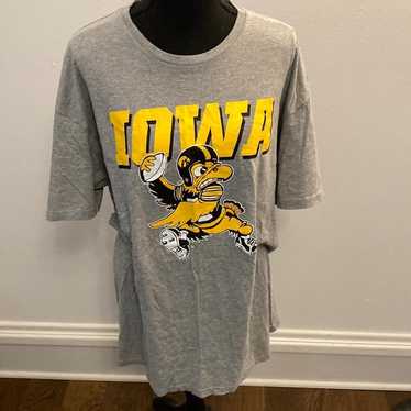 Designer Iowa Hawkeyes Football T-Shirt - image 1