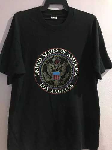 Made In Usa × Vintage Vintage America Tee united s