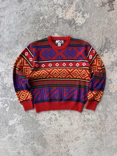 Designer × Streetwear × Vintage 90s Slopes Aztec P