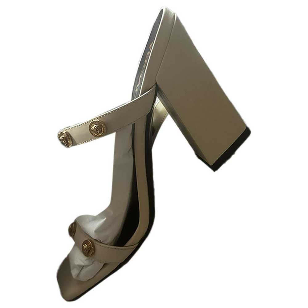 Versace Leather heels - image 1