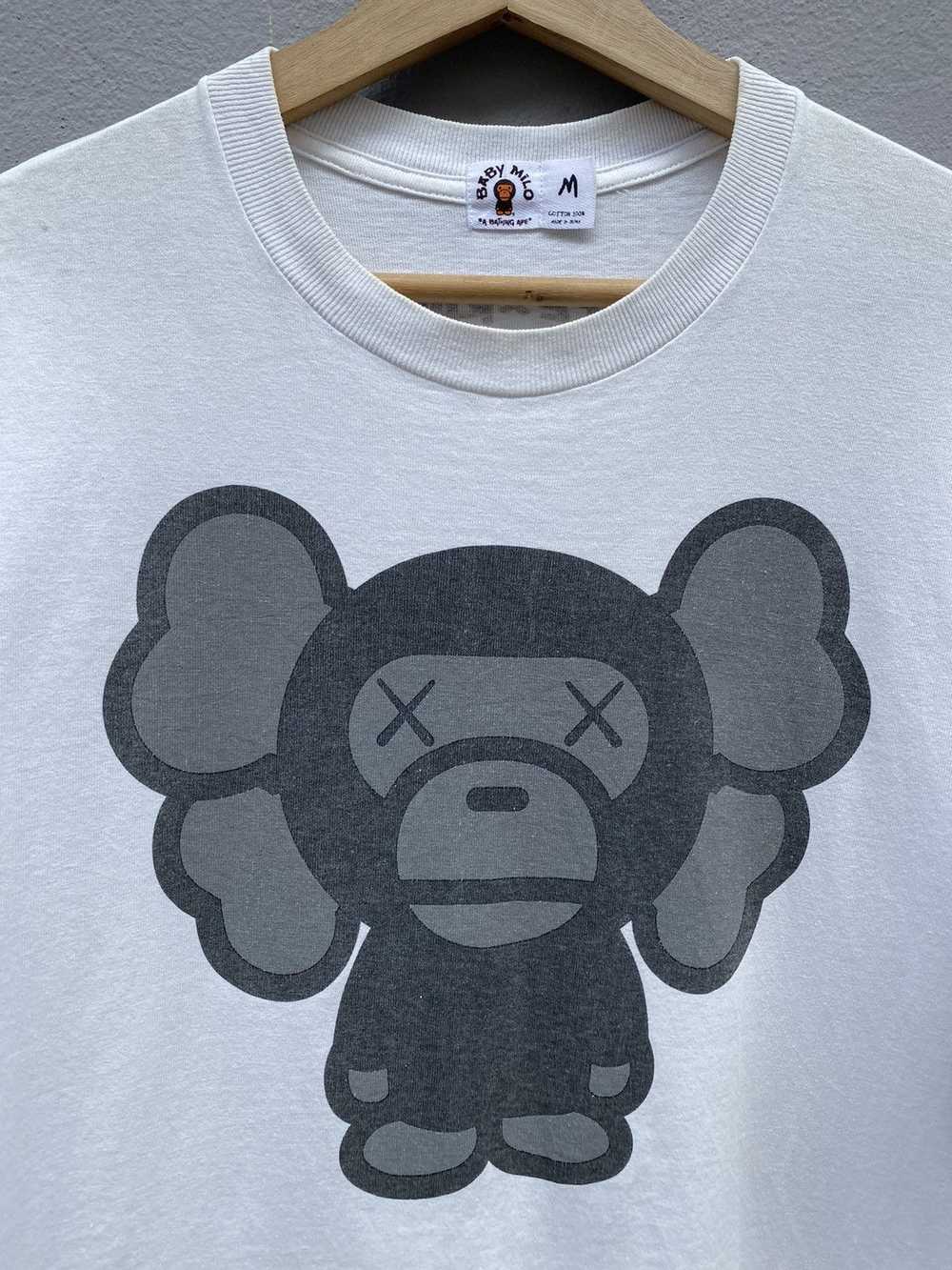 Bape × Kaws 2005 Bape x Kaws Baby Milo Tee - image 3