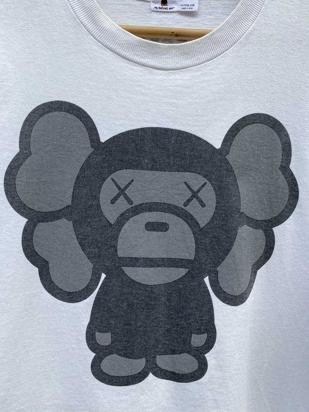 Bape × Kaws 2005 Bape x Kaws Baby Milo Tee - image 4