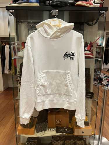 Amiri Amiri patchwork 22 hoodie white