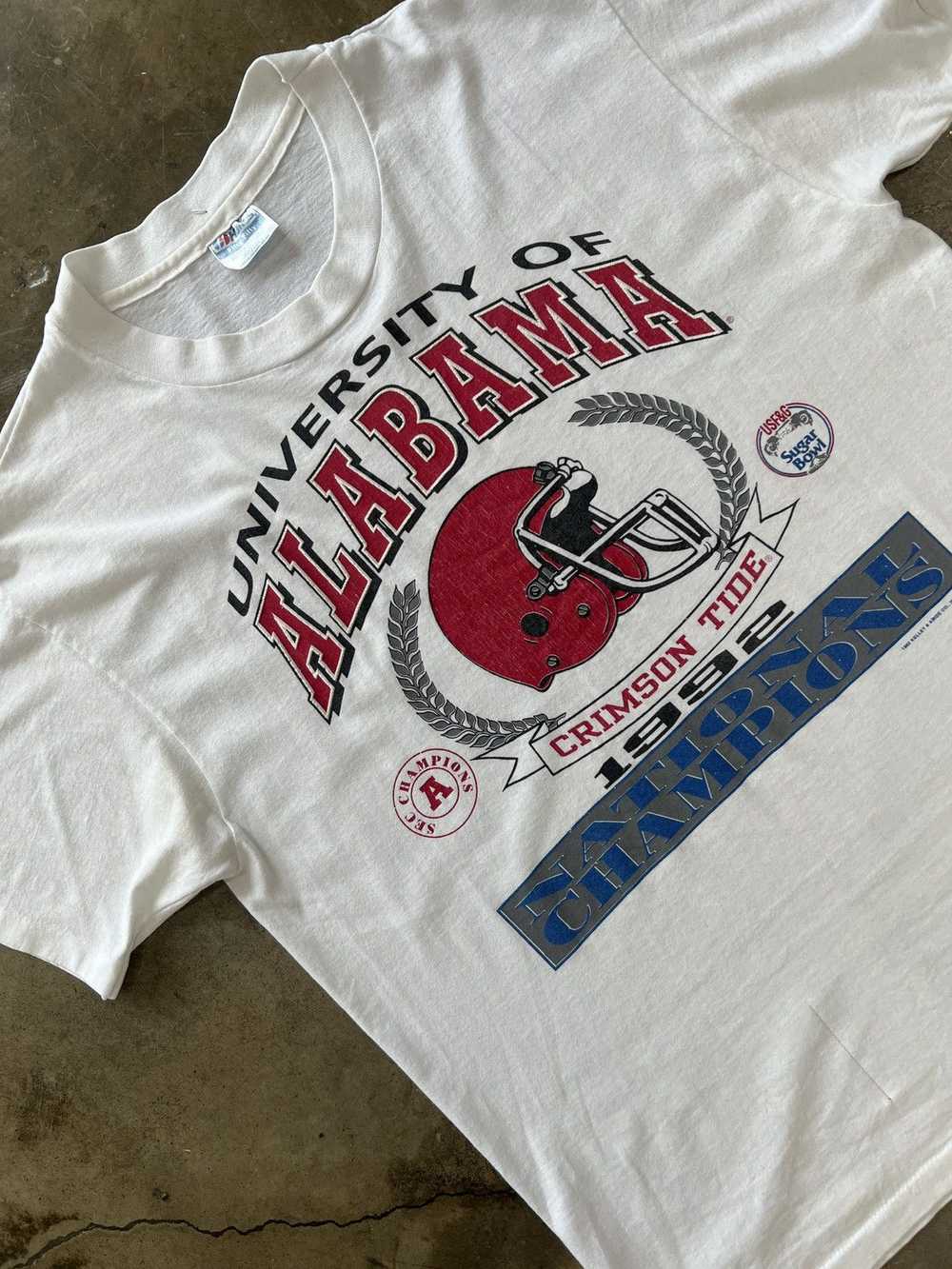 Ncaa × Vintage Vintage 1992 Alabama National Cham… - image 1