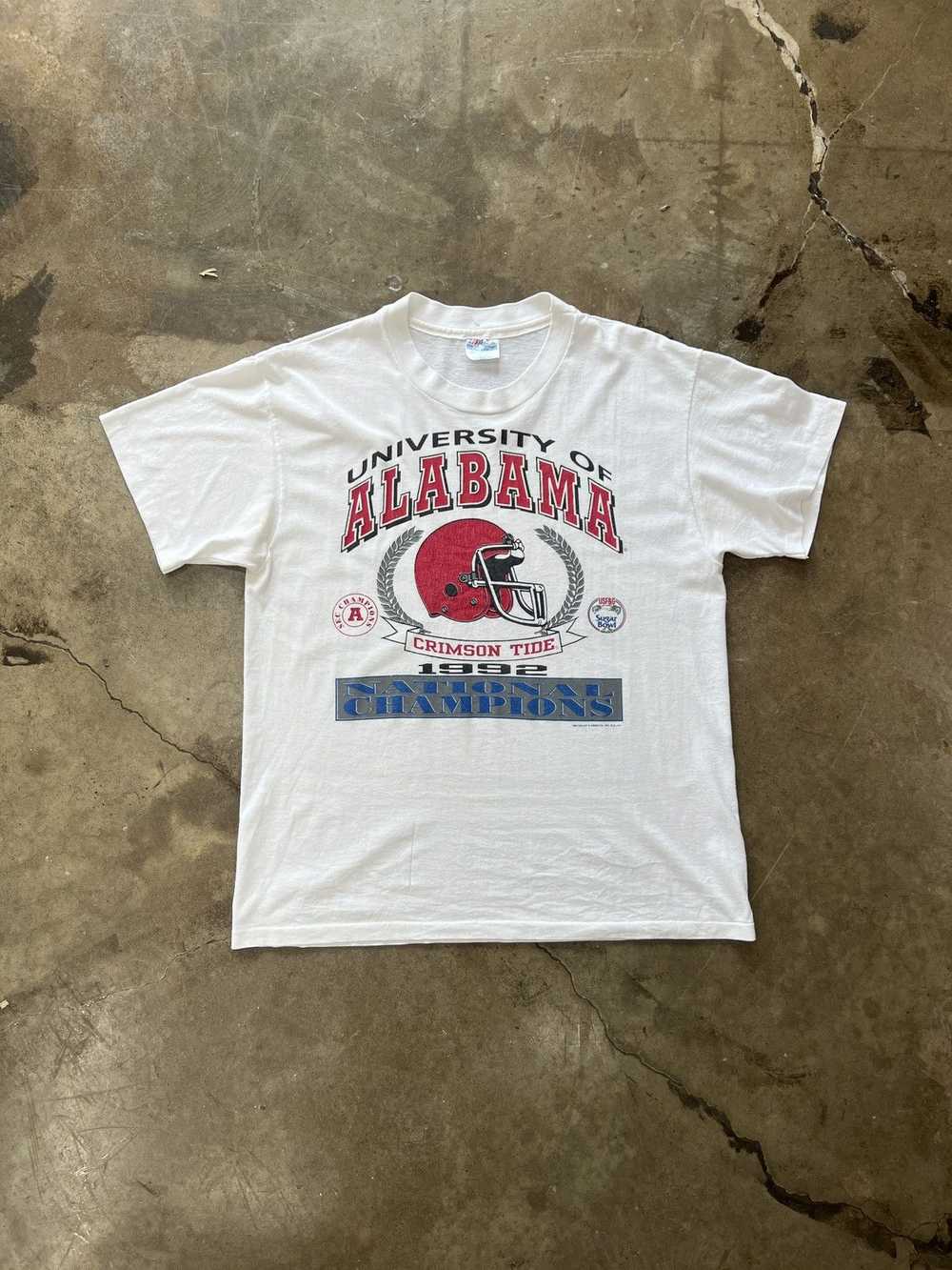 Ncaa × Vintage Vintage 1992 Alabama National Cham… - image 2