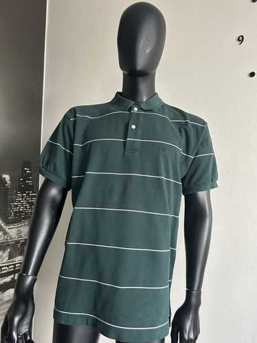 Nautica Green and white striped polo shirt #Nauti… - image 1