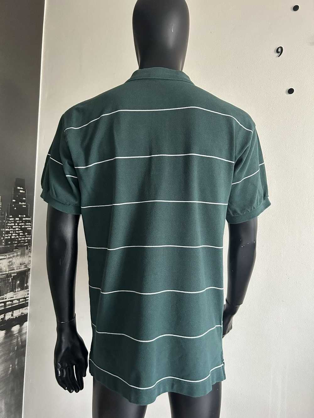 Nautica Green and white striped polo shirt #Nauti… - image 3