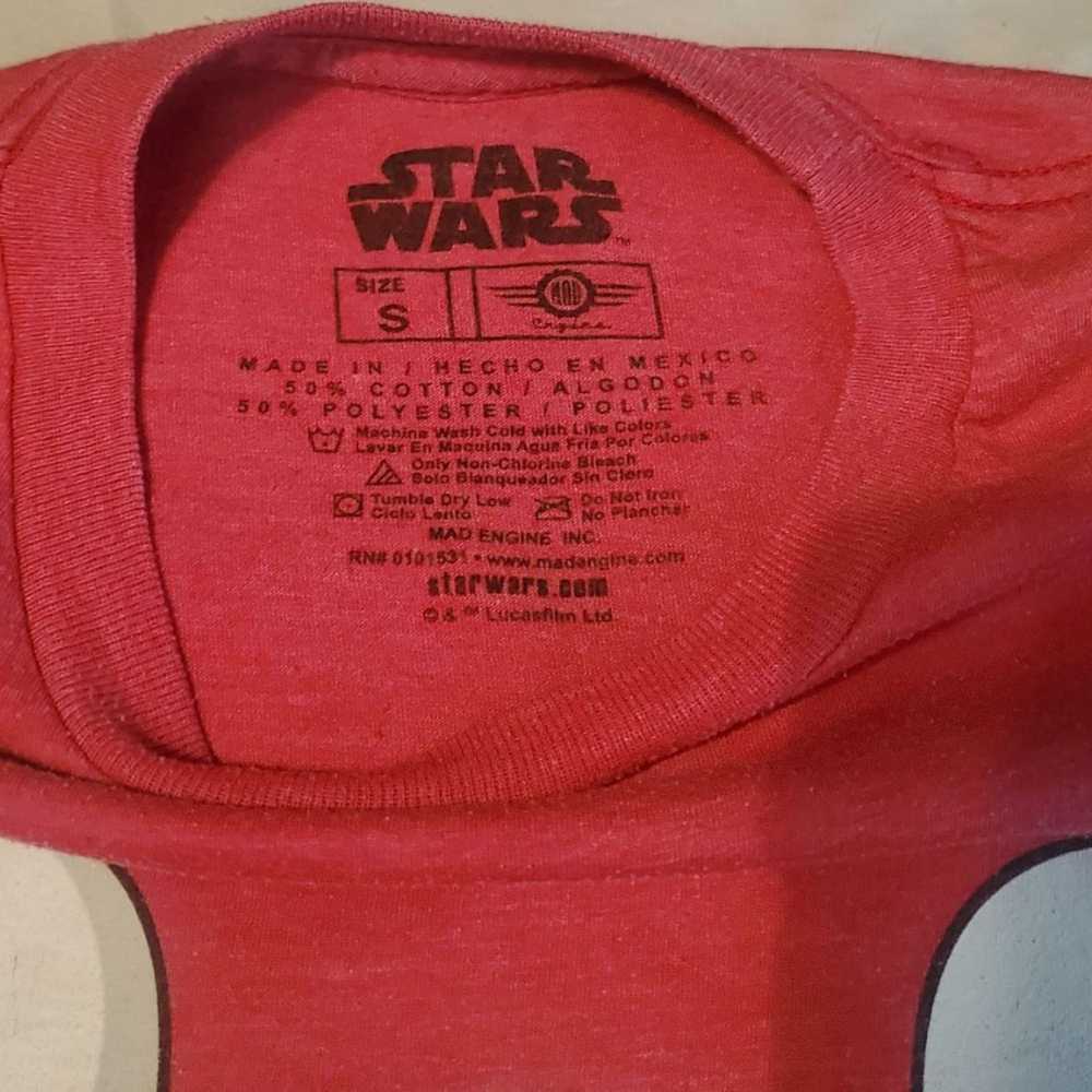 Star Wars Star Wars Clone Wars Red T-Shirt Size S… - image 3