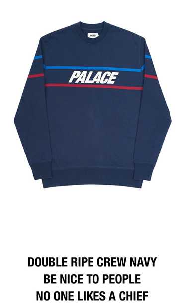 Palace Palace DOUBLE RIPE CREW NAVY - XL - image 1