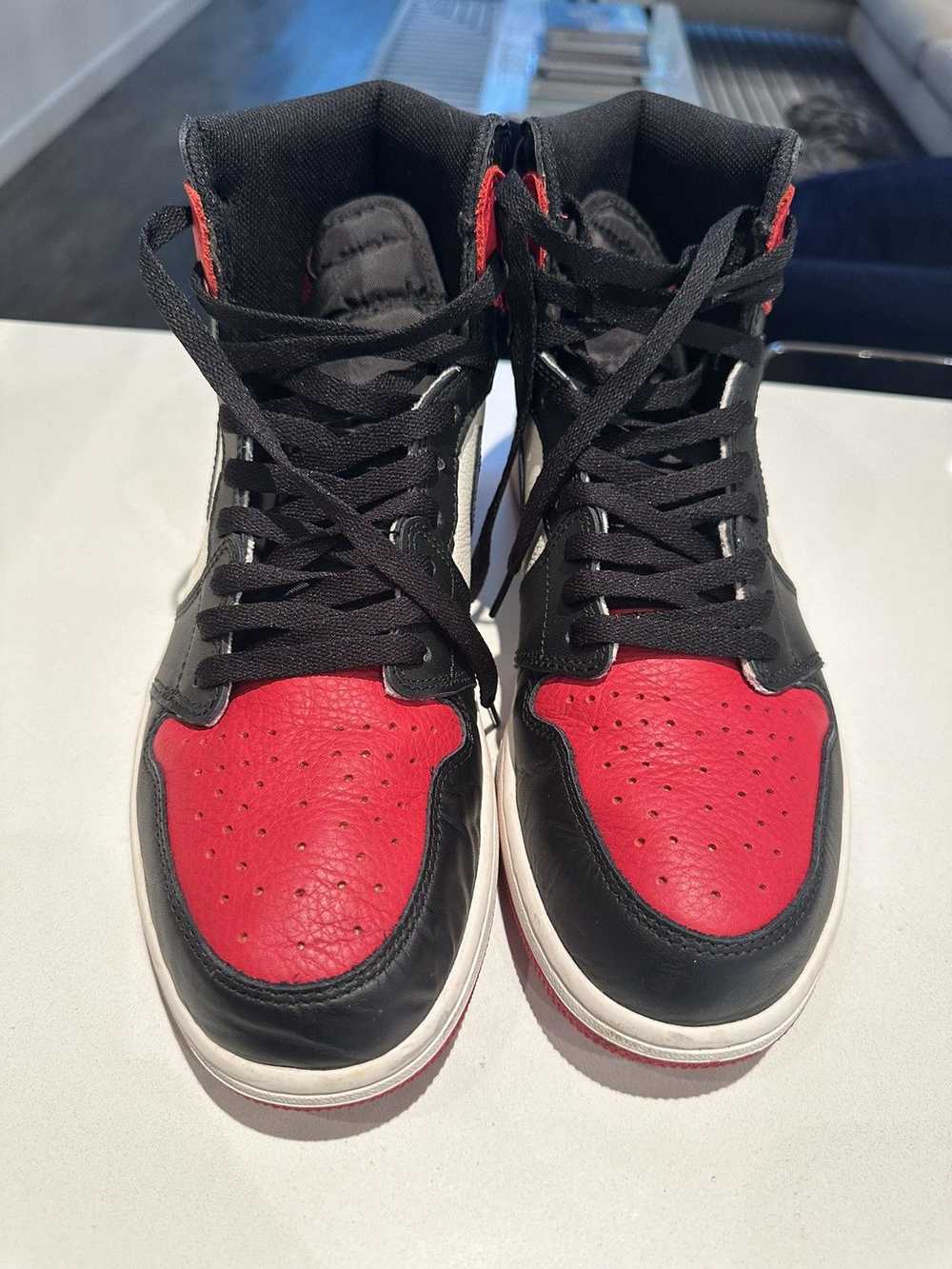 Jordan Brand × Nike Air Jordan Retro Hi OG Bred T… - image 8