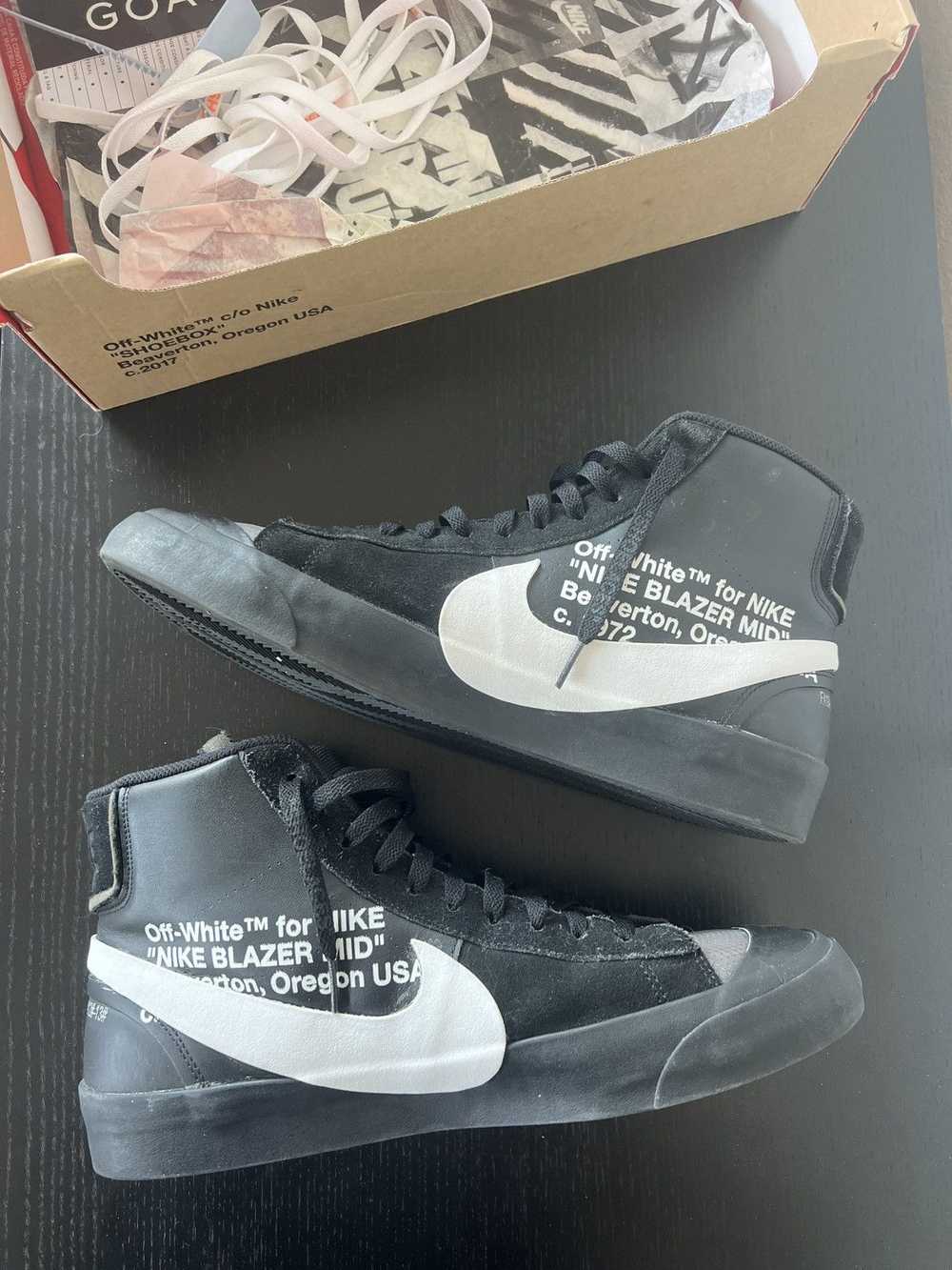 Nike × Off-White Nike Off White Blazer Grim Reaper - image 1