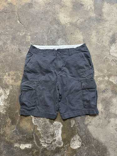 Streetwear × Vintage Vintage Y2K Grey Cargo Shorts