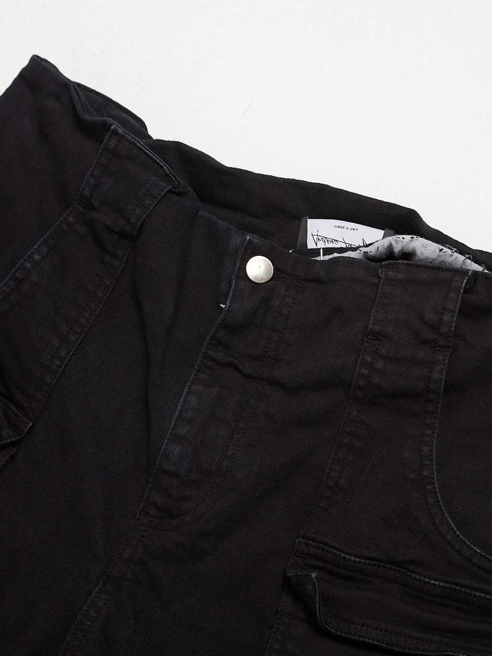 Andrea Yaaqov Black Pocket Detailed Jeans - image 3